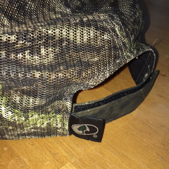 Mossy oak Camo Power Bully camouflage hat adjustable back strap 6 panel cap - Picture 9 of 9